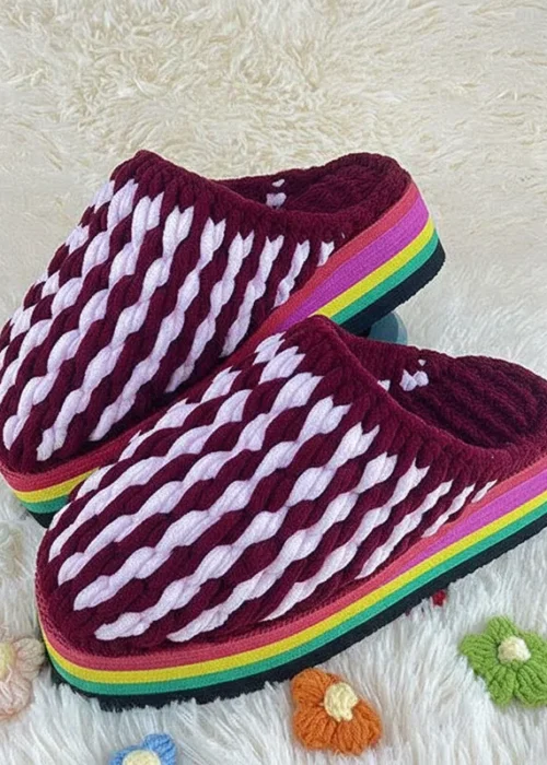 Cotton slippers -Shoes